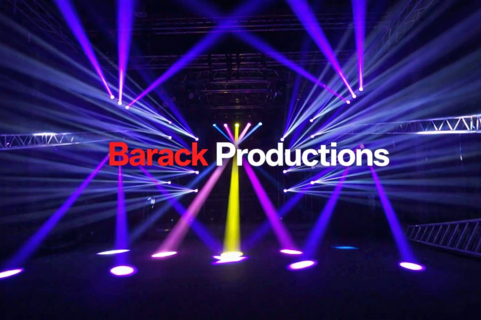 Φωτισμός εκδήλωσης από Barack Productions Φωτισμός εκδήλωσης από Barack Productions